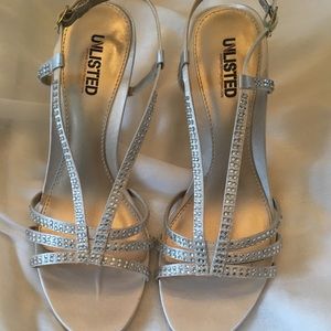 Ivory T-strap Dress Shoes